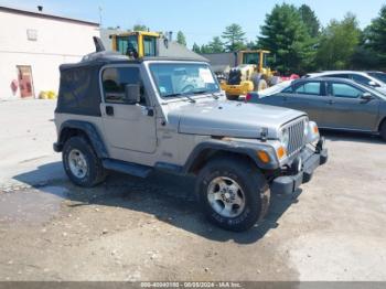  Salvage Jeep Wrangler