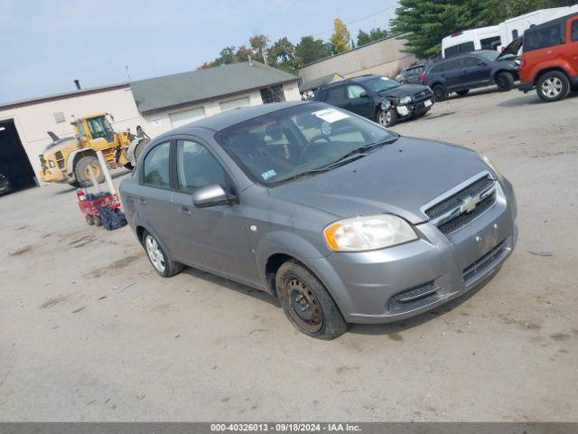  Salvage Chevrolet Aveo