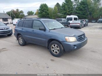  Salvage Toyota Highlander