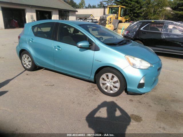  Salvage Toyota Prius c