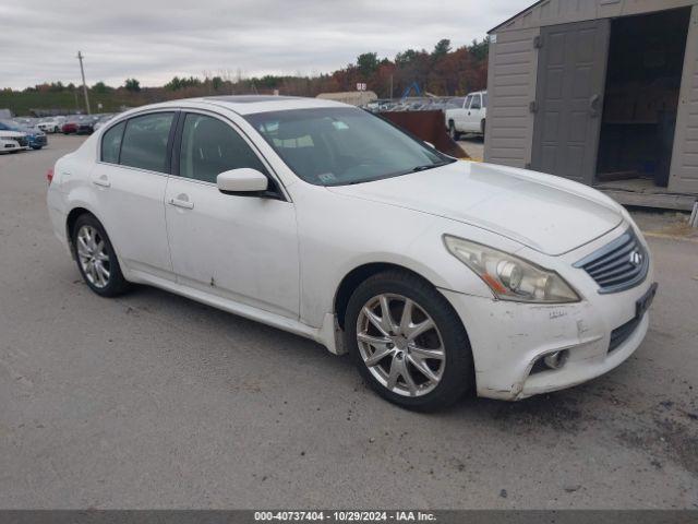  Salvage INFINITI G37x