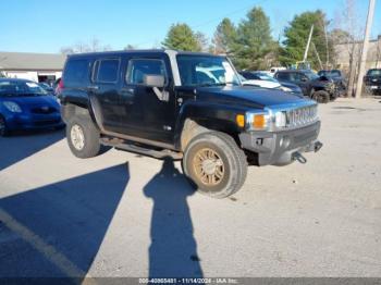  Salvage HUMMER H3 Suv