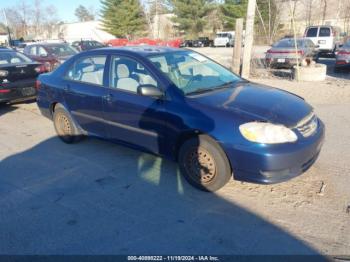  Salvage Toyota Corolla