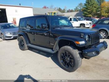  Salvage Jeep Wrangler