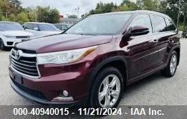  Salvage Toyota Highlander