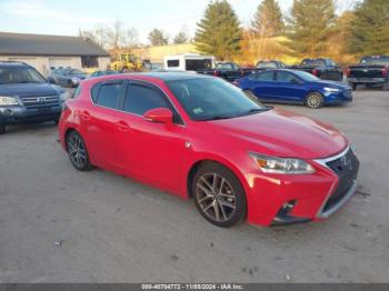  Salvage Lexus Ct