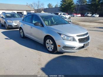  Salvage Chevrolet Cruze