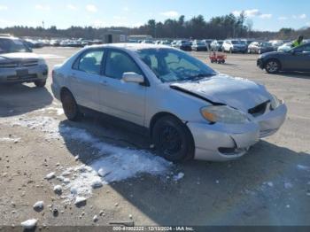  Salvage Toyota Corolla