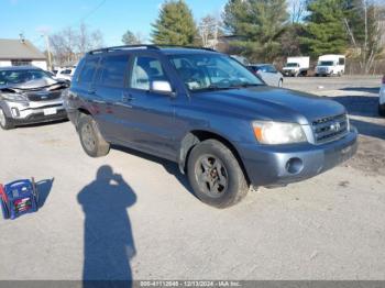  Salvage Toyota Highlander