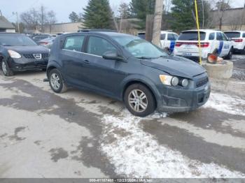  Salvage Chevrolet Sonic