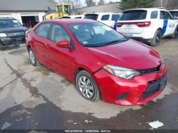  Salvage Toyota Corolla