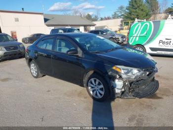  Salvage Toyota Corolla