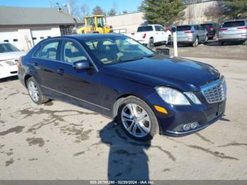  Salvage Mercedes-Benz E-Class