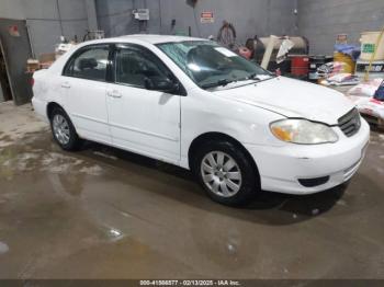  Salvage Toyota Corolla