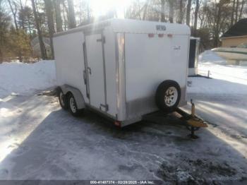  Salvage Carmate Utility Trailer