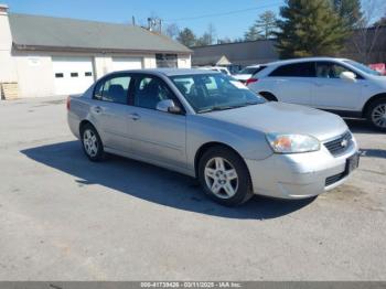  Salvage Chevrolet Malibu