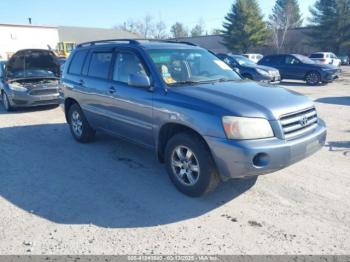  Salvage Toyota Highlander