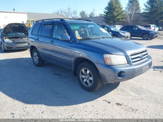  Salvage Toyota Highlander