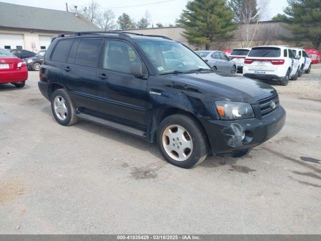  Salvage Toyota Highlander