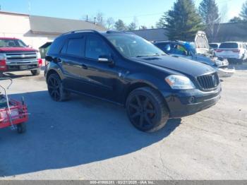  Salvage Mercedes-Benz M-Class
