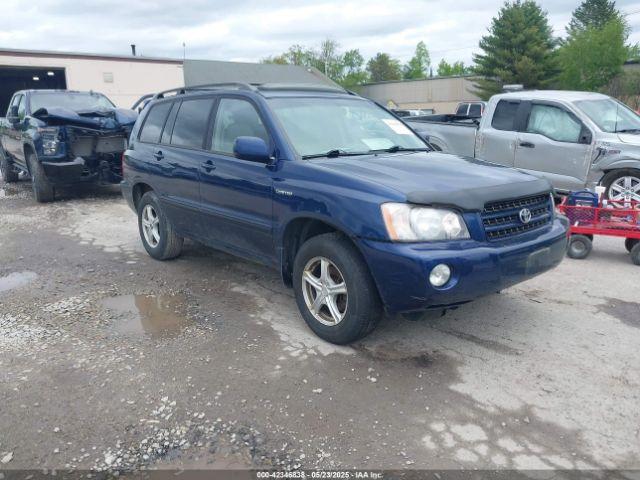  Salvage Toyota Highlander
