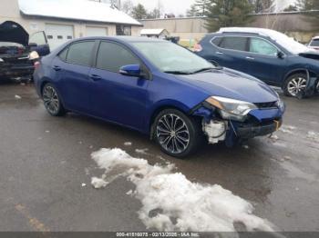  Salvage Toyota Corolla