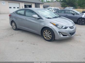  Salvage Hyundai ELANTRA