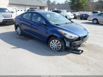  Salvage Hyundai ELANTRA