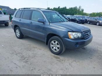  Salvage Toyota Highlander