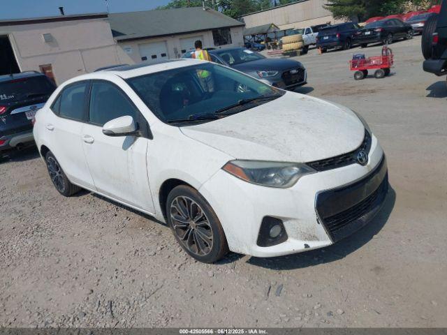  Salvage Toyota Corolla