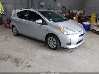  Salvage Toyota Prius c
