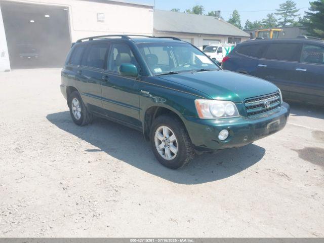  Salvage Toyota Highlander