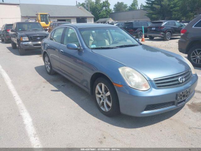  Salvage INFINITI G35x