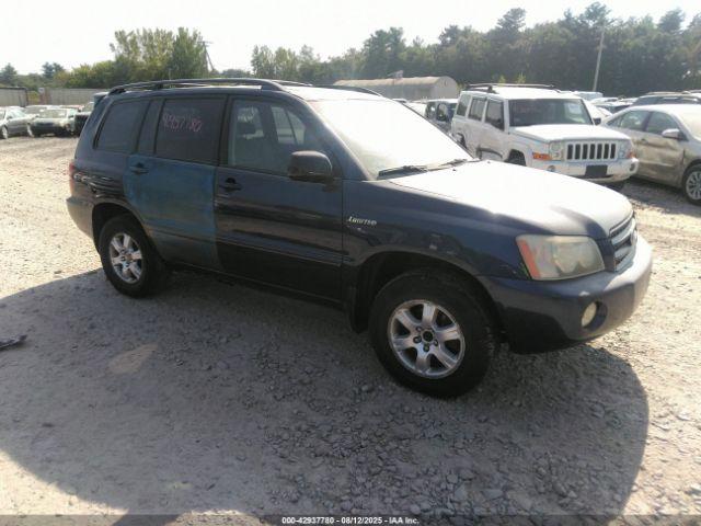  Salvage Toyota Highlander