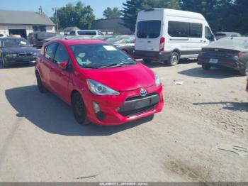  Salvage Toyota Prius c