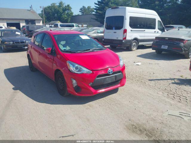  Salvage Toyota Prius c