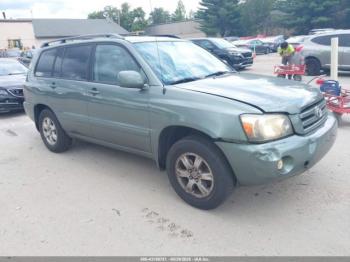  Salvage Toyota Highlander