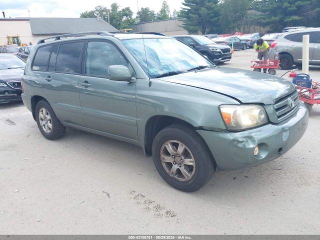  Salvage Toyota Highlander