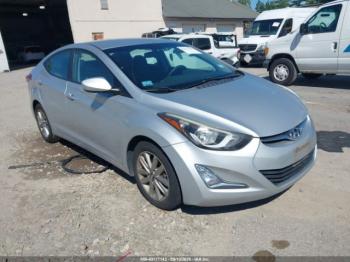  Salvage Hyundai ELANTRA