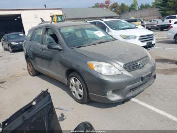  Salvage Toyota Matrix