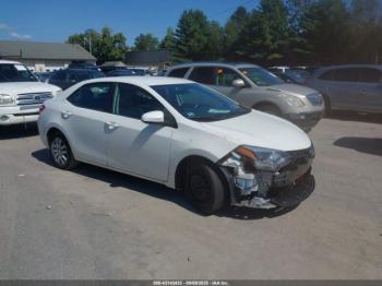  Salvage Toyota Corolla