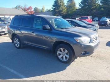  Salvage Toyota Highlander