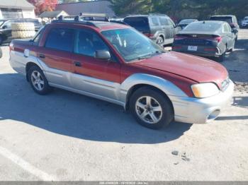  Salvage Subaru Baja