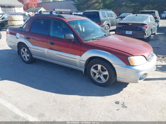  Salvage Subaru Baja