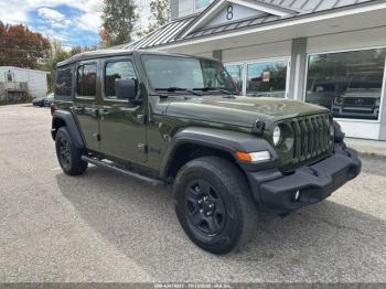  Salvage Jeep Wrangler