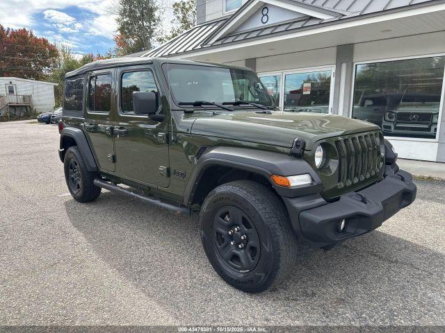 Salvage Jeep Wrangler