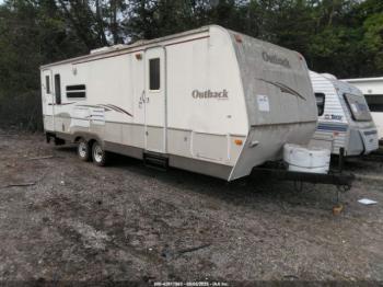  Salvage Outback Camper Trailer