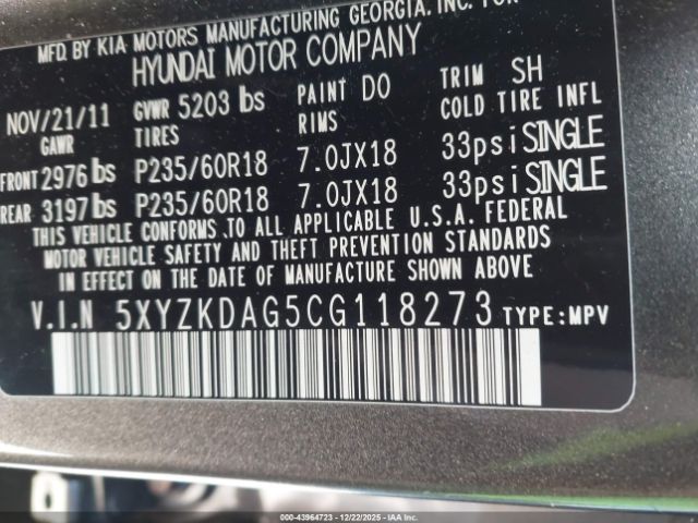 Hyundai SANTA FE Limited V6 Image 7