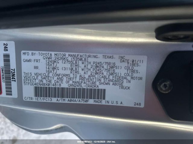 Toyota Tacoma Base V6 Image 3