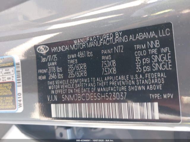 Hyundai TUCSON Sel Image 13